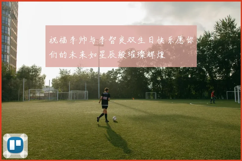 祝福李帅与李智良双生日快乐愿你们的未来如星辰般璀璨辉煌